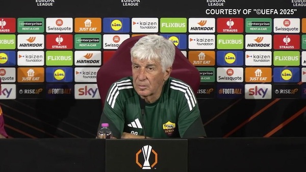 Meler arbitra Roma-Viktoria Plzen, Gasperini: "Giuro che non lo sapevo!"