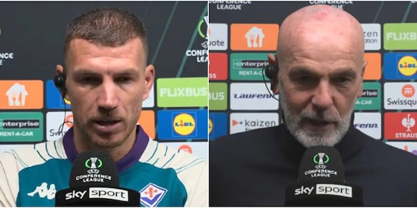 Dzeko e Pioli, il botta e risposta accende il post Rapid-Fiorentina: "Se vuole sa dove è il mio ufficio"