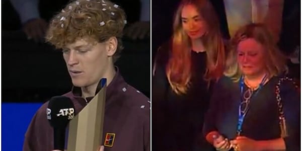 Sinner e la frase alla famiglia e alla fidanzata Laila dopo la vittoria a Vienna contro Zverev