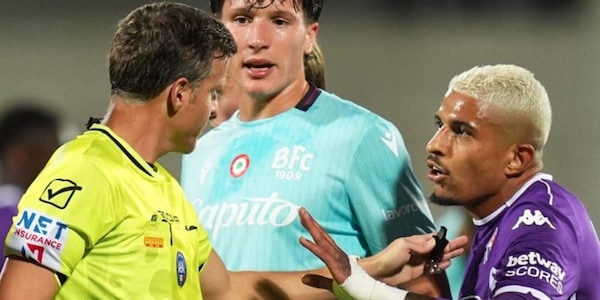 Moviola Fiorentina-Bologna, La Penna in difficoltà sui rigori