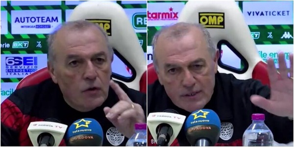 Castori perde la pazienza in conferenza e si infuria con il giornalista: "Mi stai facendo incaz... Resta umile!"