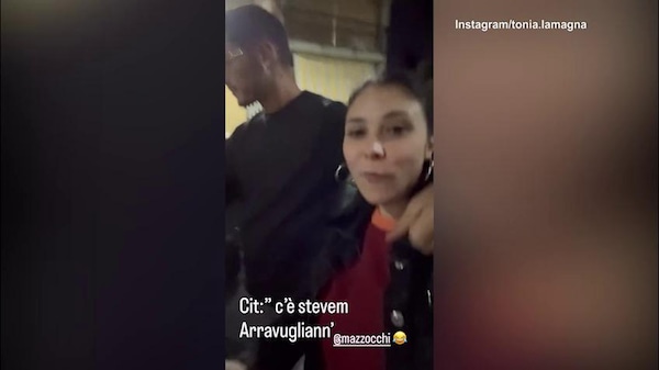 Napoli, Mazzocchi preso in giro dalla moglie Tonia