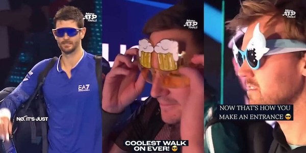 Atp Finals, dalla birra allo squalo: l'incredibile moda degli occhialini lanciata da Bolelli e Vavassori