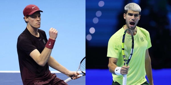 Sinner trionfa alle Finals: sconfitto Alcaraz in due set a Torino (7-6 7-5)