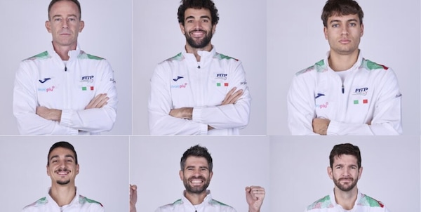 Coppa Davis, ecco il quintetto dell'Italia: mercoledì l'esordio con l'Austria