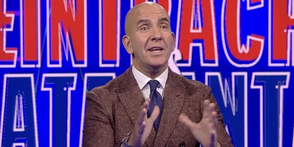 Di Canio show, lezioni di tedesco in diretta tv: "Tridenten, vaffanculen..."
