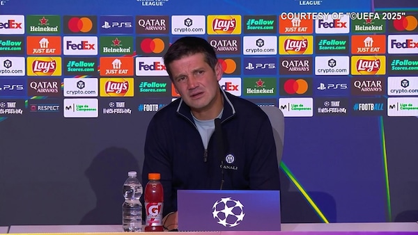 Chivu: "Ho visto una reazione, sul corner avevamo i migliori saltatori"