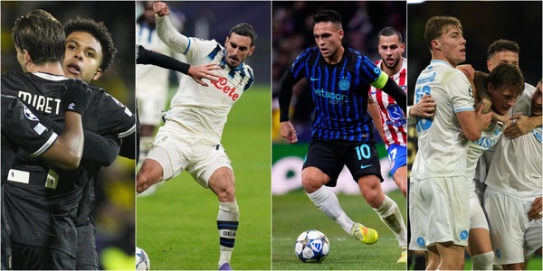 Corsa al quinto posto in Champions League: in che posizione è l'Italia nel ranking