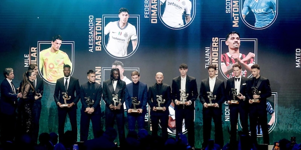 Gran Galà del Calcio, la top 11 della Serie A 2024-25: tutti i vincitori ruolo per ruolo