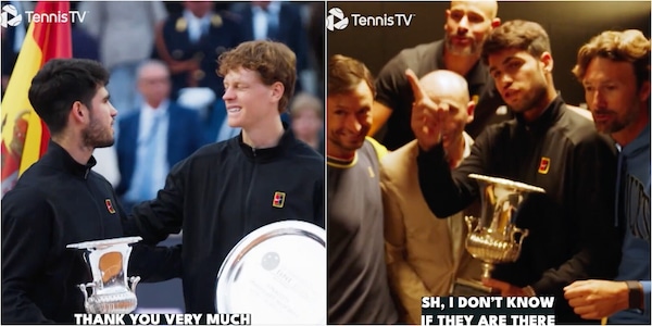 Alcaraz vince il premio tennista sportivo dell'anno: c'entra un bellissimo gesto per Sinner...