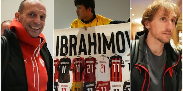 Il Milan sbarca a Riyadh con una sorpresa: spunta un maxi striscione per Ibrahimovic