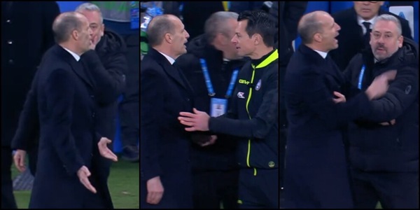 Napoli, comunicato durissimo contro Allegri: "Aggressione fuori controllo a Oriali"