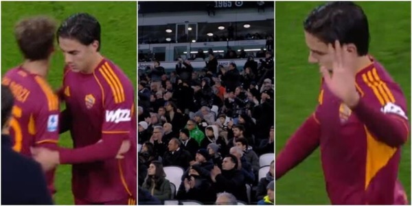 Dybala esce, ovazione dei tifosi della Juventus: lui reagisce così