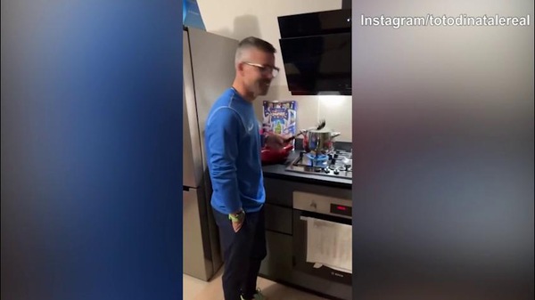 Bomber Di Natale: dall'area di rigore ai...fornelli
