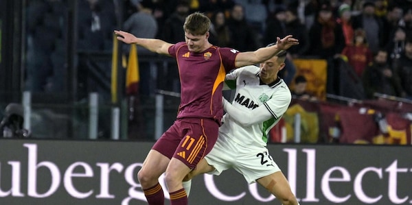Infortunio Ferguson: costretto a uscire nel primo tempo di Roma-Sassuolo. Cosa è successo e come sta