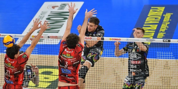 Civitanova-Perugia è il big match della 7a di ritorno