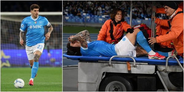 Napoli, infortunio Di Lorenzo: l'esito degli esami e i tempi di recupero