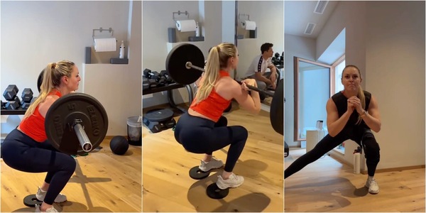 Incredibile Lindsey Vonn: si allena con il ginocchio rotto e lancia una sfida impossibile per Milano-Cortina