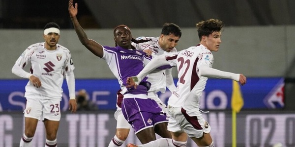 La Fiorentina pareggia con il Torino. Il Napoli porta a casa tre punti