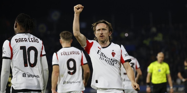 Il Milan riparte da Modric: 2-1 al Pisa e Inter di nuovo nel mirino