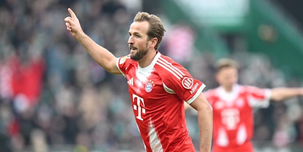Bundesliga, tris del Bayern al Werder Brema: Kane incontenibile, Kompany torna a +6 sul Dortmund