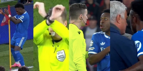 Benfica-Real Madrid sospesa per 10', caos in campo: cosa è successo dopo il gol di Vinicius