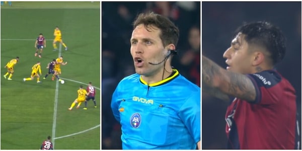 L'arbitro assegna prima la punizione e poi il rigore: cosa è successo durante Bologna-Udinese