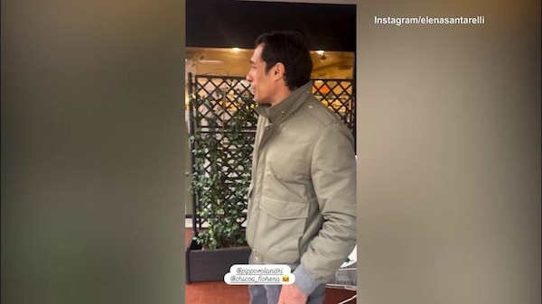 Corradi, incontro a sorpresa al supermercato