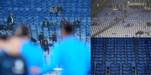 Desolazione Olimpico, clima surreale per Lazio-Atalanta: lo stadio è semideserto per la Coppa Italia