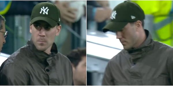Juve-Pisa, Vlahovic a bordocampo dà la carica ai compagni FOTO