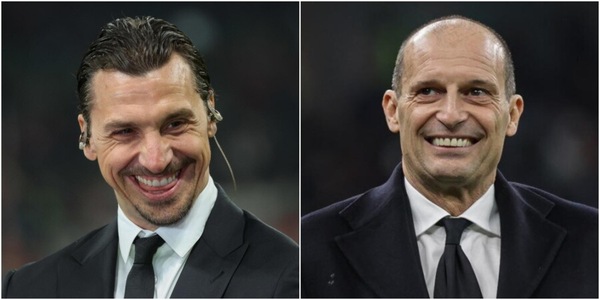 Ibrahimovic esalta Allegri: "Era già bravo quando allenava me..."