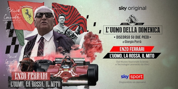 L’Uomo della domenica di Giorgio Porrà celebra la leggenda di Enzo Ferrari
