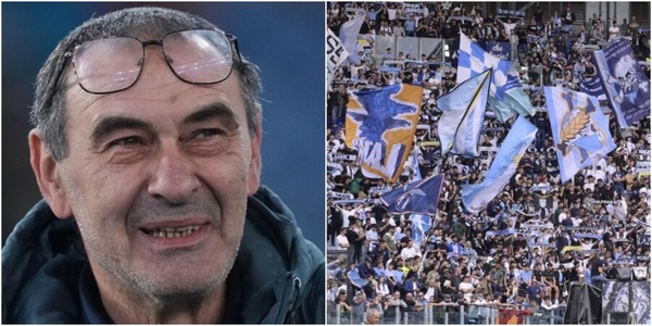Sarri: "Che bello giocare davanti ai tifosi. L'ambiente Lazio mi piace, questo avrà un peso sul futuro"