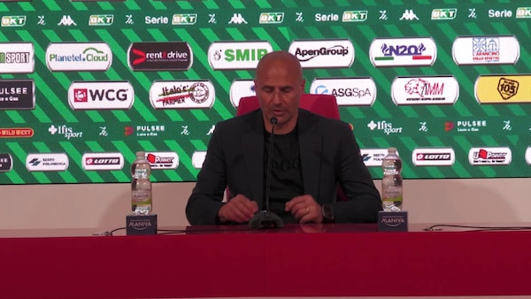 Bianco: "Qualcuno ha detto che avrebbe giocato in casa..."