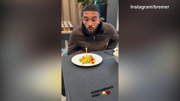 Juventus, Bremer festeggia il suo compleanno