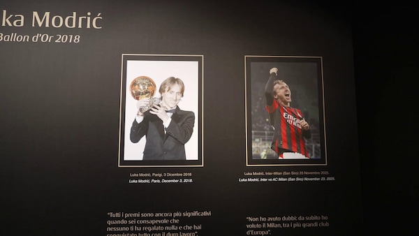 Il Pallone d'Oro di Modric a Casa Milan: "Un gesto per i tifosi"