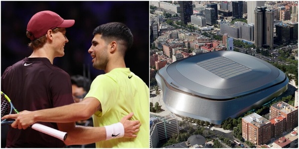 Sinner e Alcaraz potranno allenarsi dentro il Bernabeu, nel tempio del Real Madrid: i dettagli dell’incredibile iniziativa