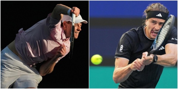 Non c'è storia: Sinner batte Zverev davanti a Ronaldo il Fenomeno e vola in finale a Miami