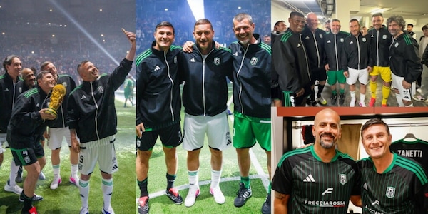 Da Totti a Zanetti e Veron, con Amelia, Davids e...: quante leggende del calcio al raduno di Operazione Nostalgia