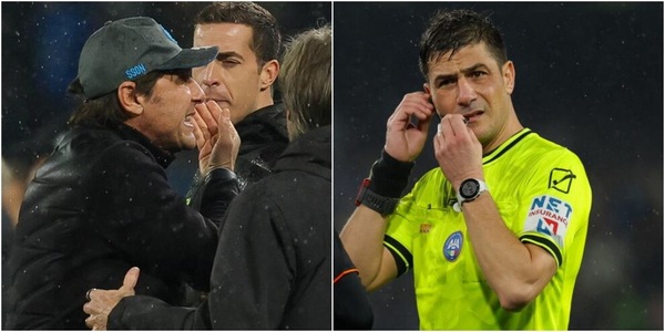 Conte ammette e paga: ecco perché non sarà squalificato per il “testa di…” a Manganiello