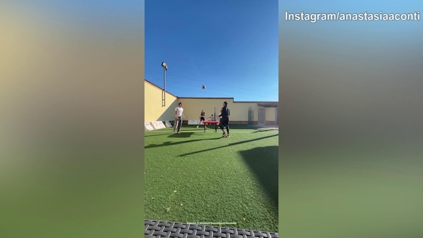 Pasquetta speciale a casa Conti tra Bruno e Pisilli
