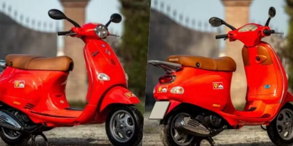 Schumacher, in vendita la Vespa Ferrari del 2001: quanto vale oggi