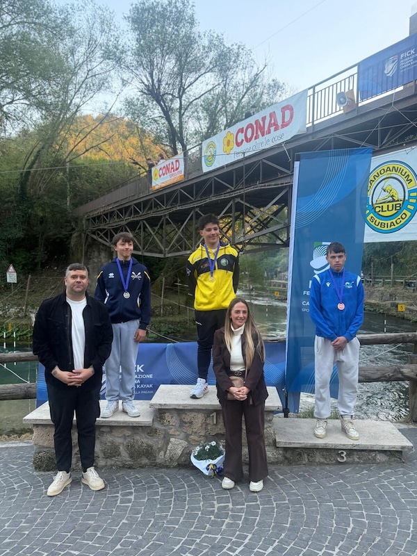 Canoa slalom, festa delle pagaie a Subiaco