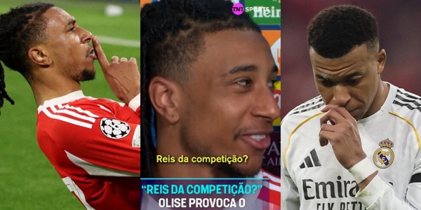 Olise sfotte il Real Madrid: "Loro sono i re della Champions?". Reazione furiosa sui social