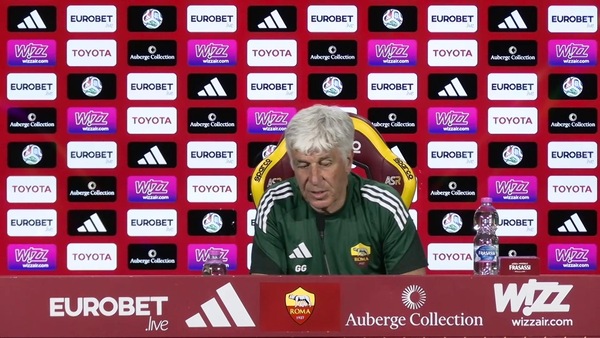 Gasperini: "Wesley vuole giocare, il medico lo frena"