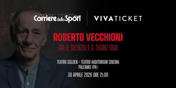 Roberto Vecchioni a Palermo, ora disponibili i biglietti per il concerto del 30 aprile