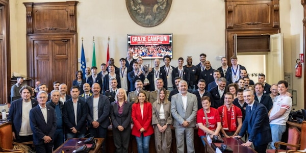 Piacenza ricevuta dalla Sindaca Katia Tarasconi