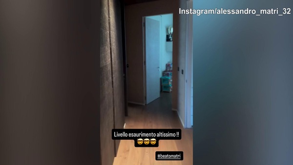 Matri 'esausto' con Federica Nargi, l'ex bomber ironizza: "#beatomatri#"