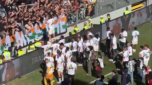 Venezia in Serie A, la festa al fischio finale