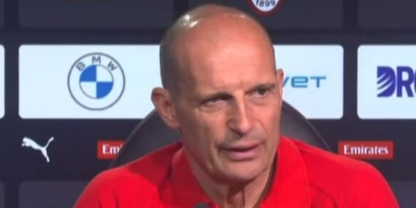 Allegri si emoziona per Zanardi, poi parla degli arbitri: "Non era facile..."